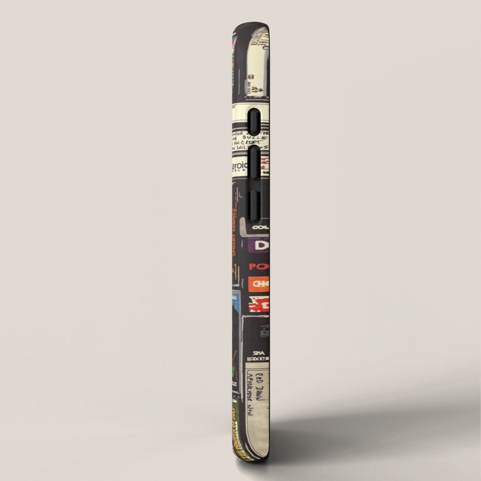 Cassettes, VHS and Video Games iPhone Case Gallery Image 2