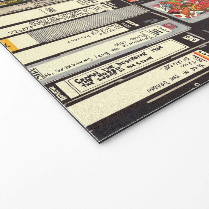 Cassettes, VHS and Video Games Welcome Mat Gallery Image 2
