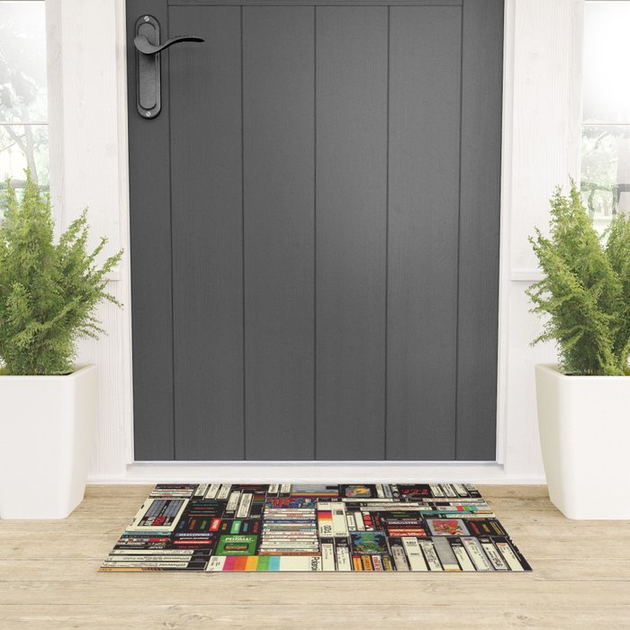 Cassettes, VHS and Video Games Welcome Mat Gallery Image 3