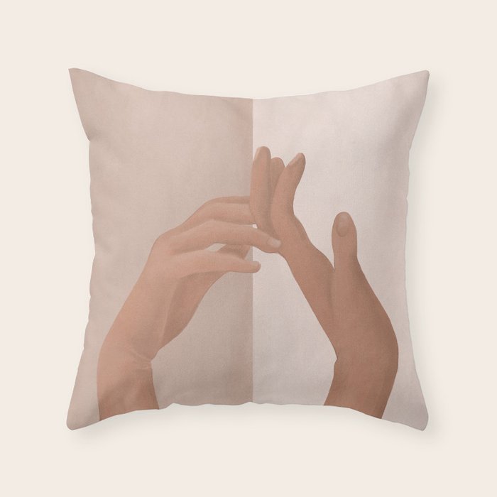 Come with Me Throw Pillow Gallery Image 6