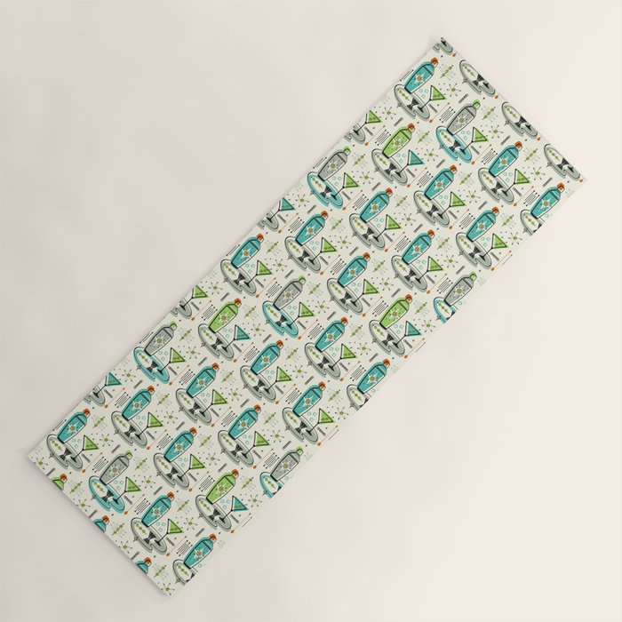 Atomic Martini ©studioxtine Yoga Mat Gallery Image 1