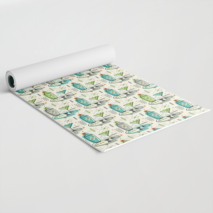 Atomic Martini ©studioxtine Yoga Mat Gallery Image 2