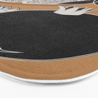 Line Art Pomegranates 5 Bath Mat Gallery Image 3
