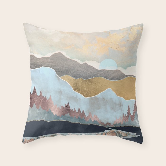 Winter Light Throw Pillow Gallery Image 6