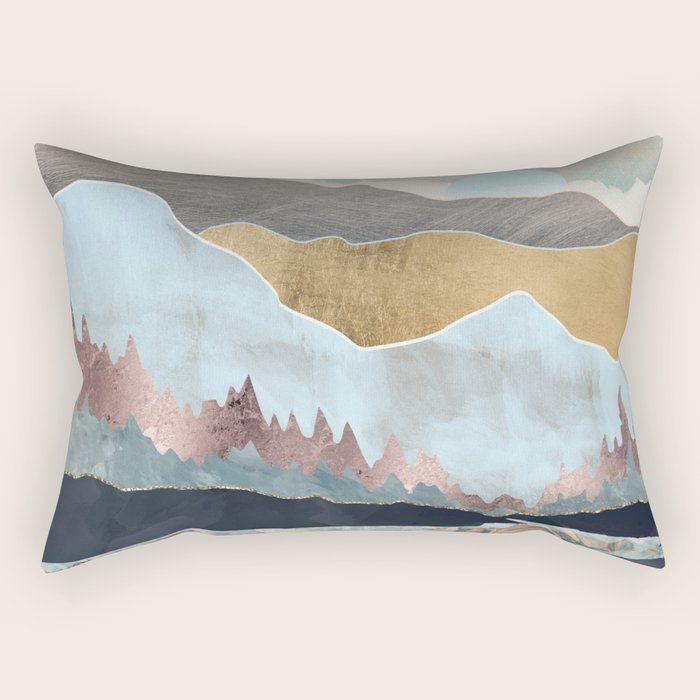 Winter Light Rectangular Pillow Gallery Image 1