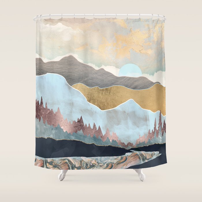 Winter Light Shower Curtain Gallery Image 1