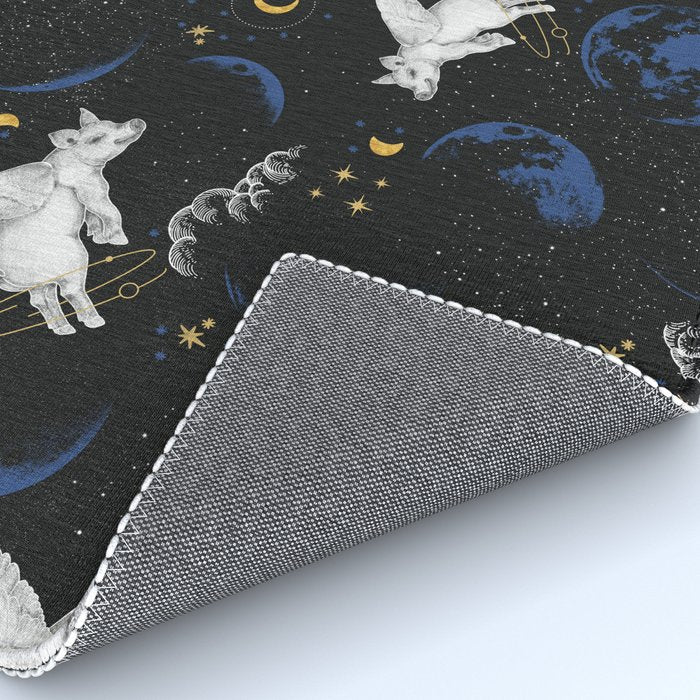 Celestial Pigs of the Night Sky A Rug Gallery Image 4