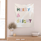 Merry and Bright Wall Tapestry Gallery Image 2