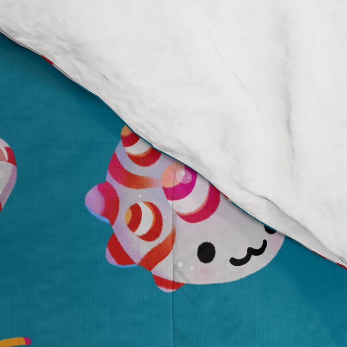 Sea Peppermint Candies Comforter Gallery Image 4