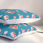 Sea Peppermint Candies Pillow Sham Gallery Image 3