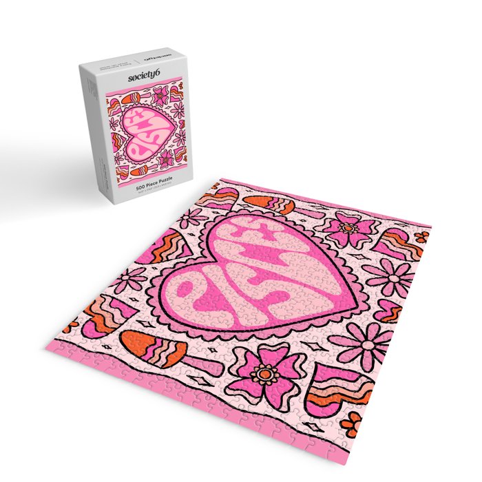 Pisces Heart Jigsaw Puzzle Gallery Image 2
