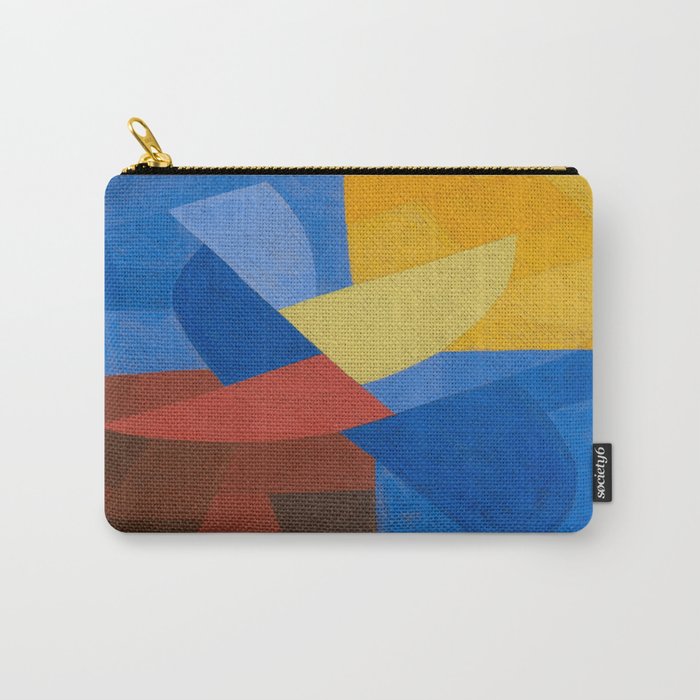 Otto Freundlich Komposition (Ca. 1932) Kunstmuseum Basel Colorful Geometric Art Carry All Pouch Gallery Image 1