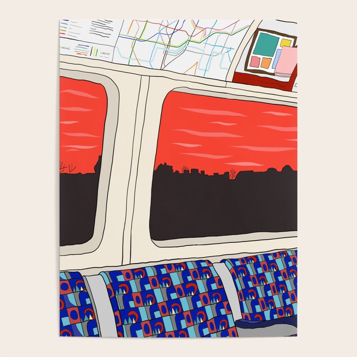 View from London Train Line Poster Gallery Image 4