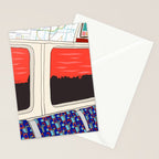 View from London Train Line Stationery Card Gallery Image 2