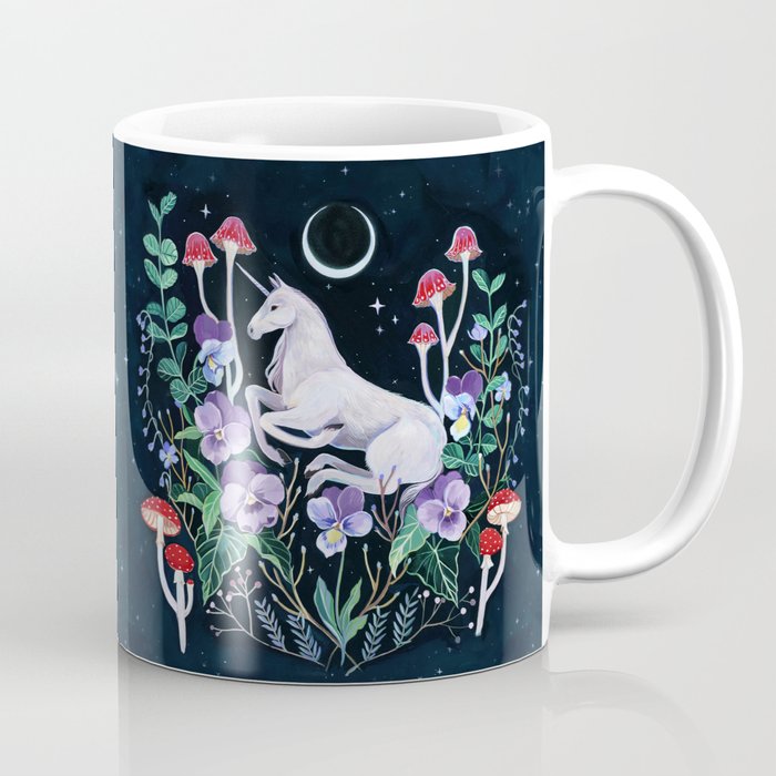 Unicorn Garden Coffee Mug Gallery Image 1