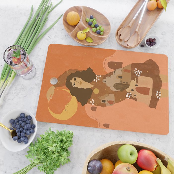 Night in Safari Cutting Board Gallery Image 2