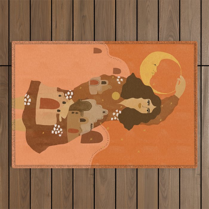 Night in Safari Outdoor Rug Gallery Image 1