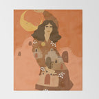 Night in Safari Throw Blanket Gallery Image 2