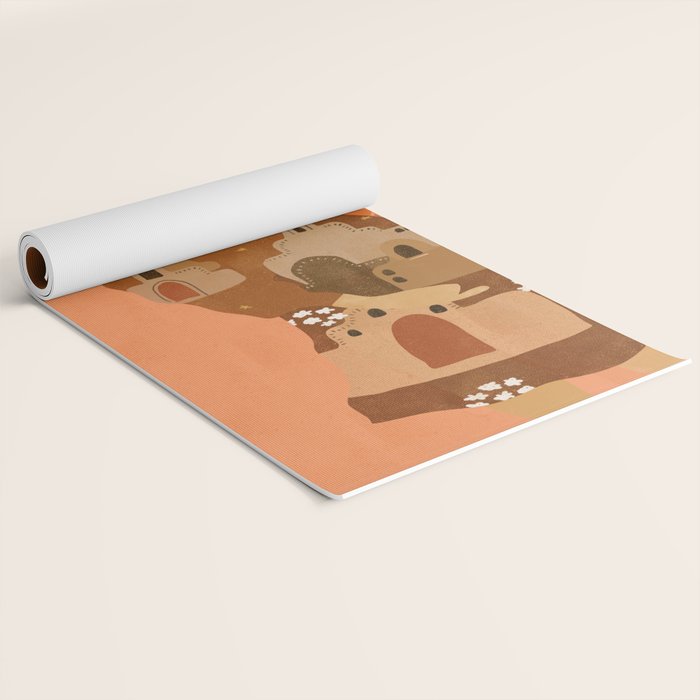 Night in Safari Yoga Mat Gallery Image 2