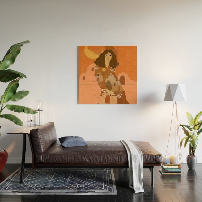 Night in Safari Wood Wall Art Gallery Image 2