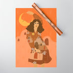 Night in Safari Wrapping Paper Gallery Image 1