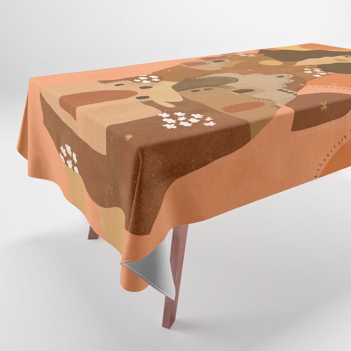 Night in Safari Tablecloth Gallery Image 1