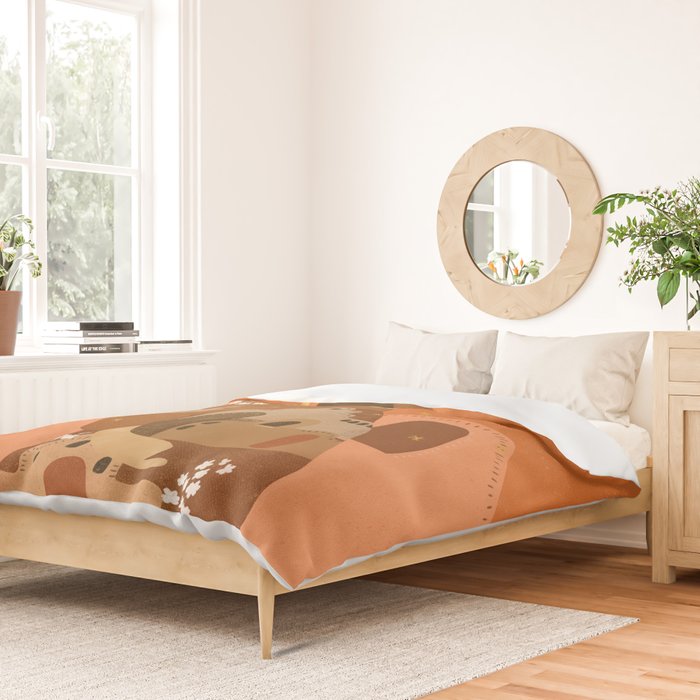 Night in Safari Duvet Cover Gallery Image 2