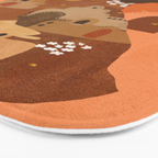 Night in Safari Bath Mat Gallery Image 3