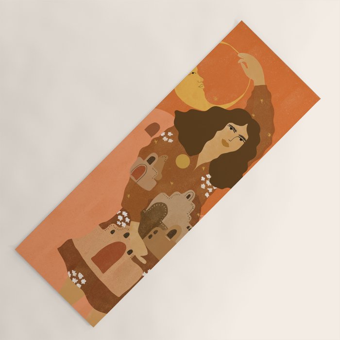 Night in Safari Yoga Mat Gallery Image 1