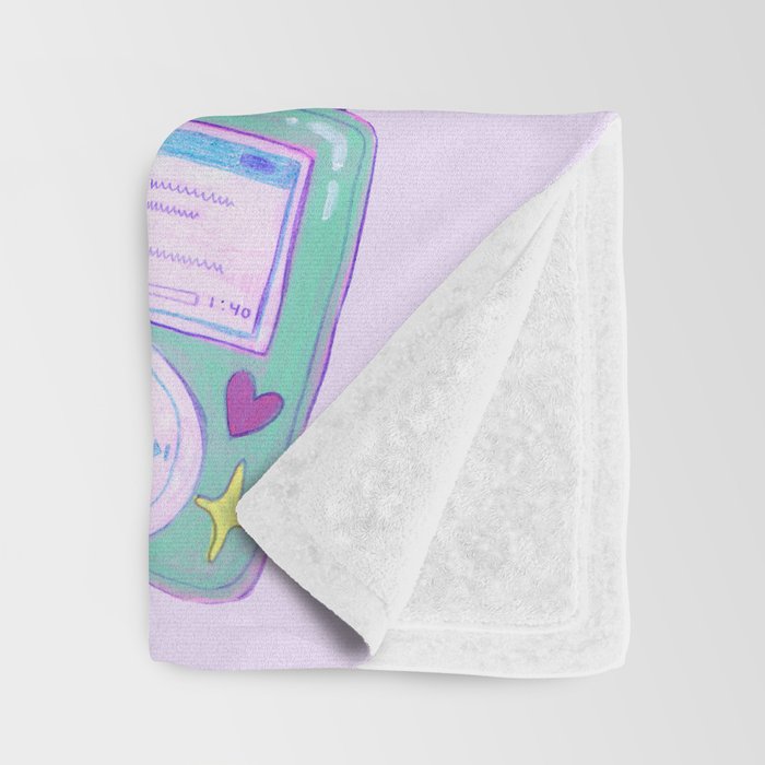 Y2K Vibes Throw Blanket Gallery Image 3