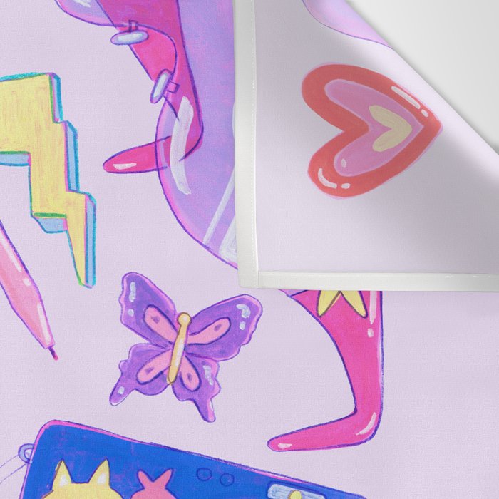 Y2K Vibes Wall Tapestry Gallery Image 3