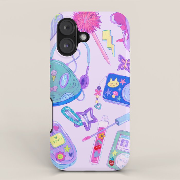 Y2K Vibes iPhone Case Gallery Image 1