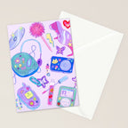 Y2K Vibes Stationery Card Gallery Image 2