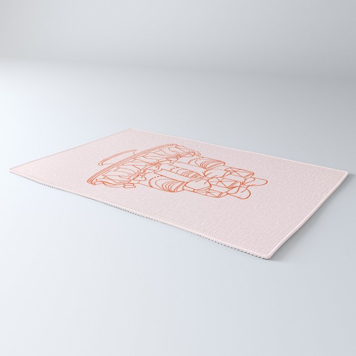 Preppy Bow Cake Rug Gallery Image 3