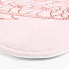 Preppy Bow Cake Bath Mat Gallery Image 3