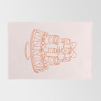Preppy Bow Cake Rug Gallery Image 2