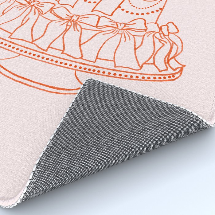 Preppy Bow Cake Rug Gallery Image 4