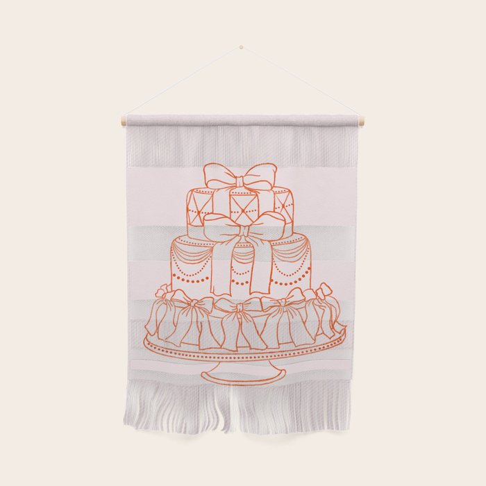 Preppy Bow Cake Wall Hanging Gallery Image 1