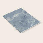 calming essentials loops muted blue Notebook Gallery Image 2