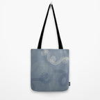 calming essentials loops muted blue Tote Bag Gallery Image 2