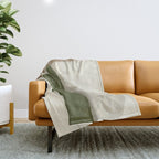 Minimalist Abstract  Throw Blanket Gallery Image 1