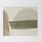 Minimalist Abstract  Throw Blanket Gallery Image 2