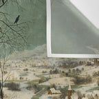 The Hunters in the Snow, Pieter Bruegel the Elder Wall Tapestry Gallery Image 3