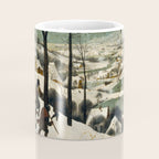 The Hunters in the Snow, Pieter Bruegel the Elder Coffee Mug Gallery Image 4
