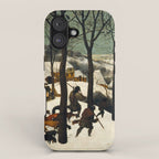 The Hunters in the Snow, Pieter Bruegel the Elder iPhone Case Gallery Image 1
