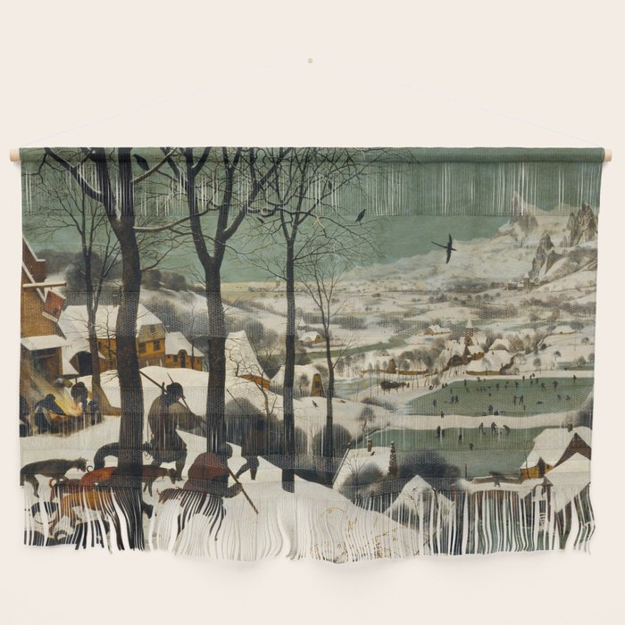 The Hunters in the Snow, Pieter Bruegel the Elder Wall Hanging Gallery Image 1