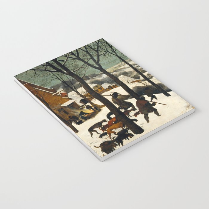 The Hunters in the Snow, Pieter Bruegel the Elder Notebook Gallery Image 3