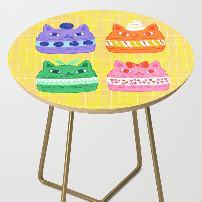 Cat Macaron Side Table Gallery Image 2