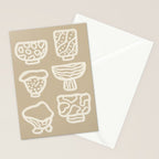 Ceramic Bowls Stationery Card Gallery Image 2