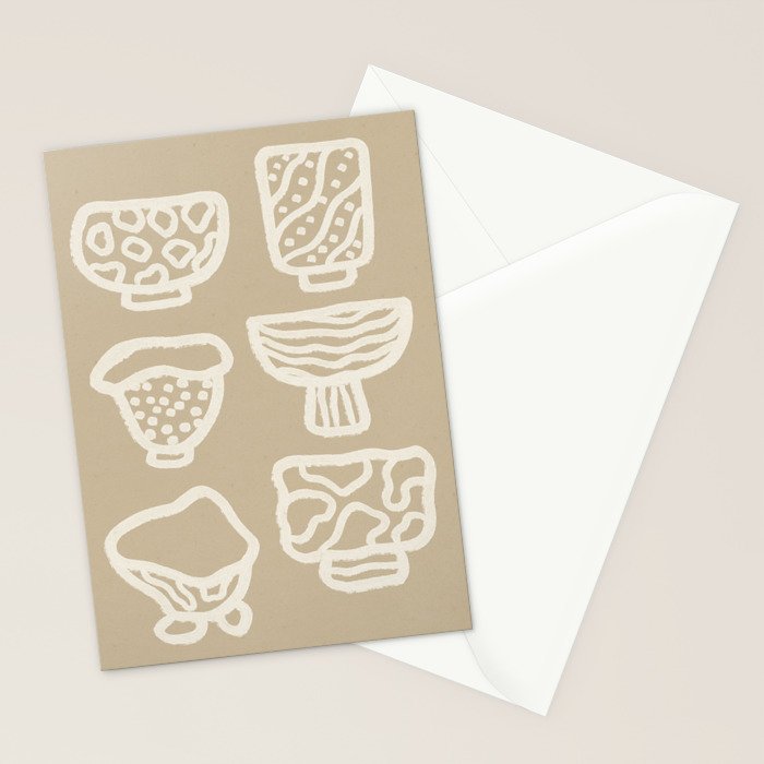 Ceramic Bowls Stationery Card Gallery Image 2
